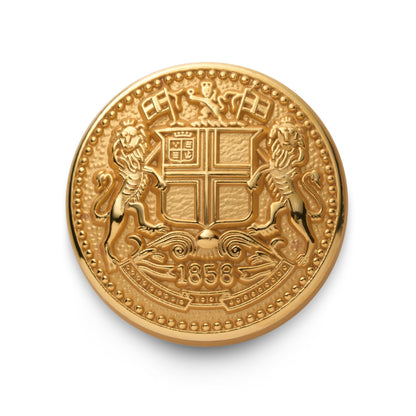 East India Company Blazer Button In Gold