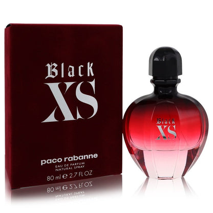 Black XS Eau De Parfum Spray for Women by Paco Rabanne, 1.7 oz / 50 ml