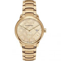 Montre Burberry BU10006 à cadran doré gravé