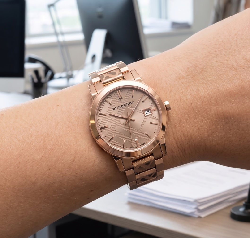 Burberry BU9146 The City Women's Rose Gold Watch - SJR London Timepiece