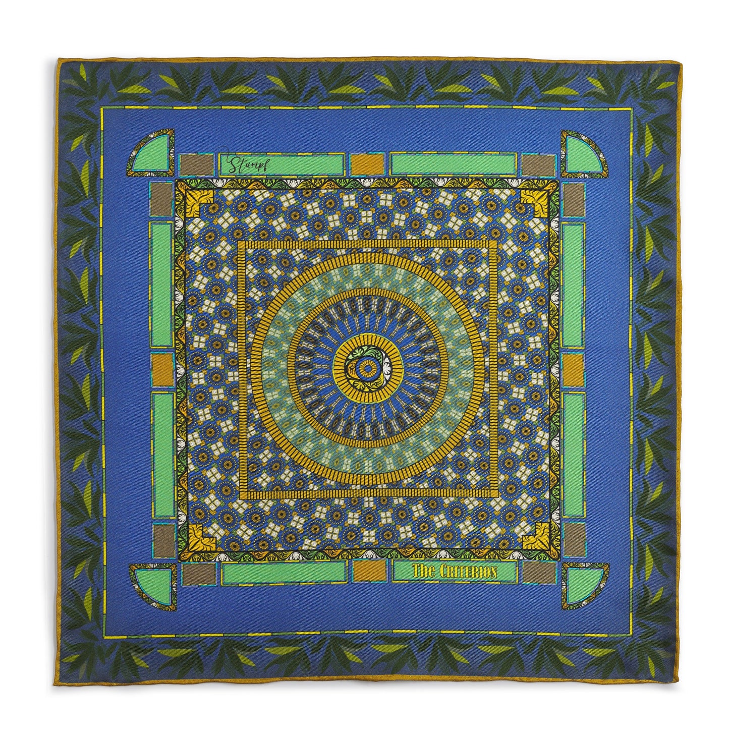 Criterion Bar Geometric Pocket Square