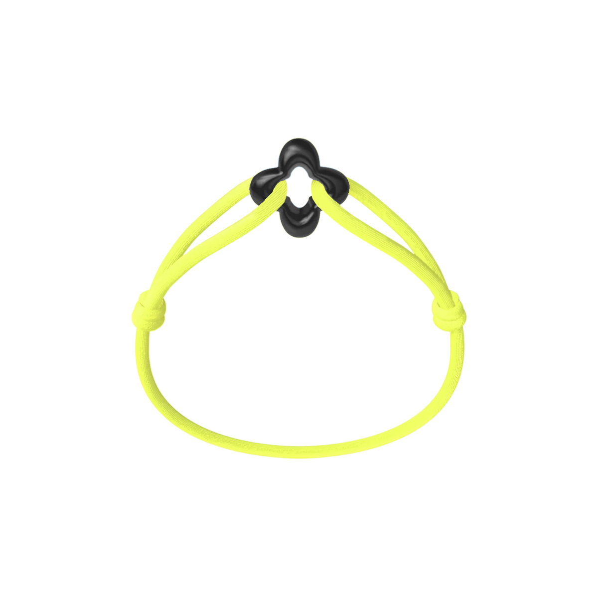 Black Clover Cord Bracelet