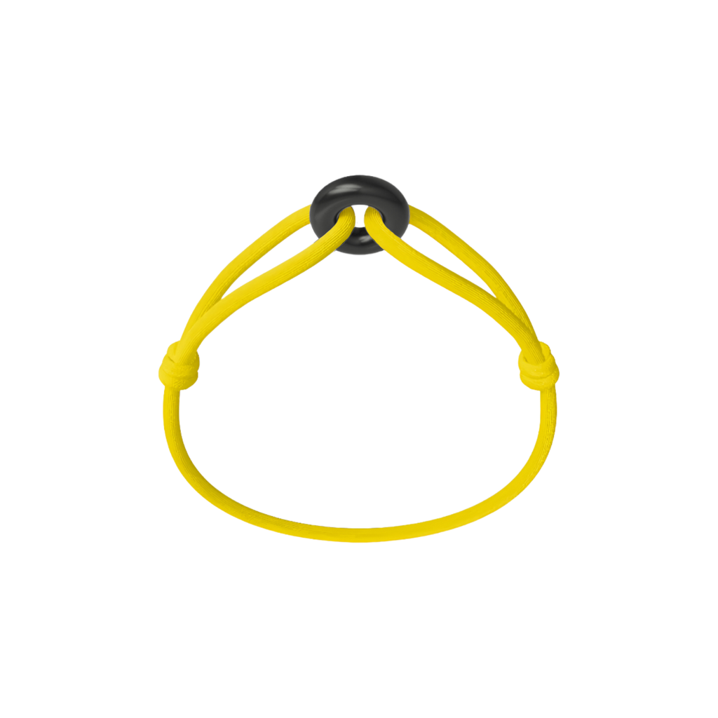 Black Soho Cord Bracelet