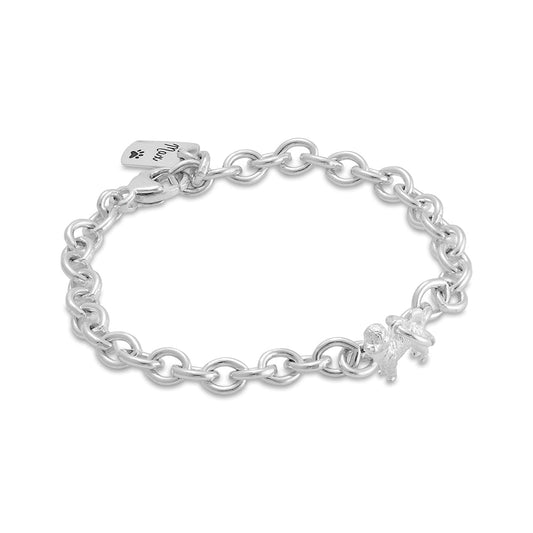 Cavapoo Silver Dog Charm Bracelet