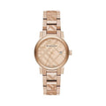 Montre Burberry The City BU9146 Rose Dorée pour Femme