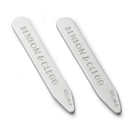 B&C Collar Stiffeners In Sterling Silver