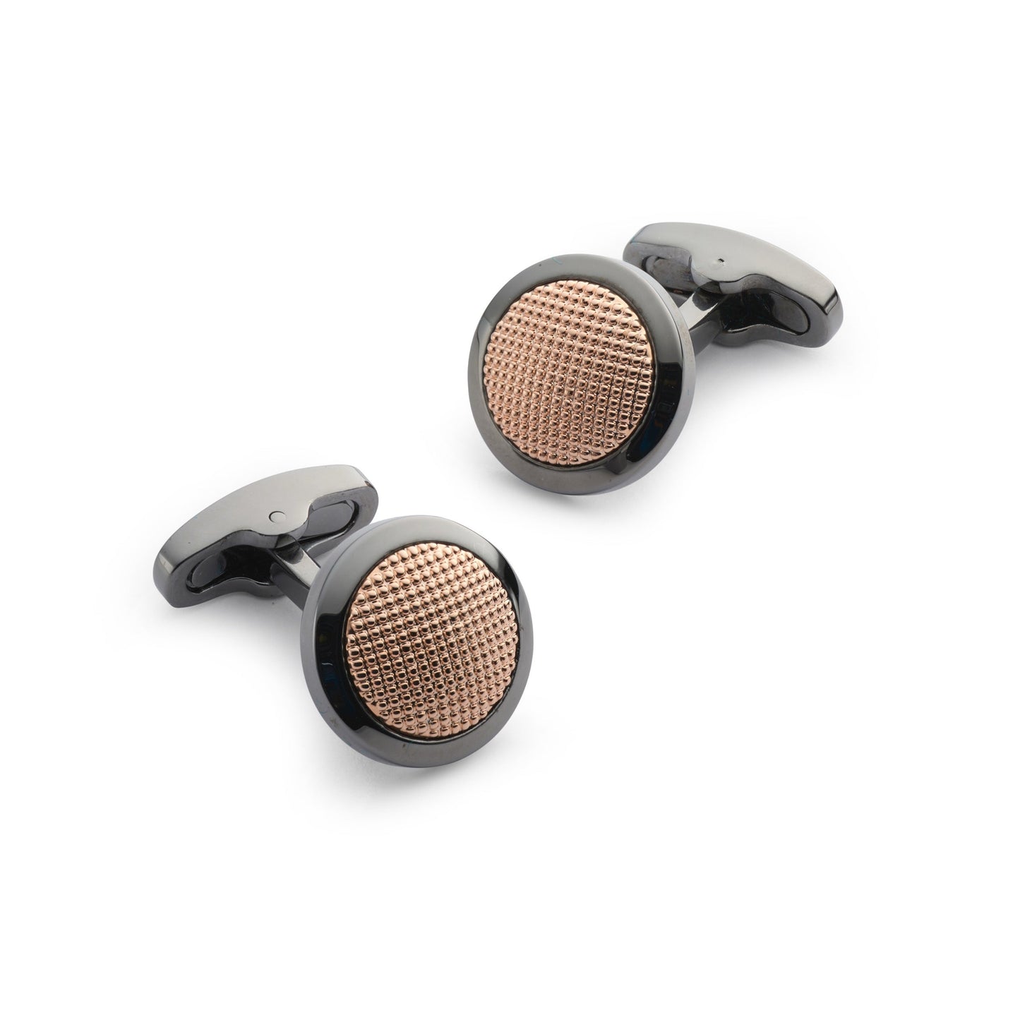 Clous Cufflinks In Rose Gold