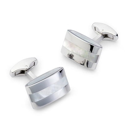 Contemporary Mother Of Pearl Cufflinks