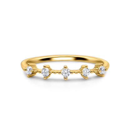 Celeste Ring in Gold - SJR London Timepiece