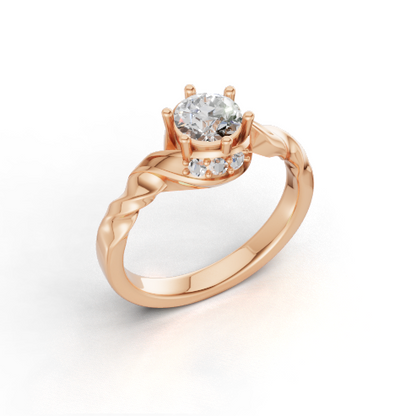 Celestial Vine Side Stone Ring - SJR London Timepiece