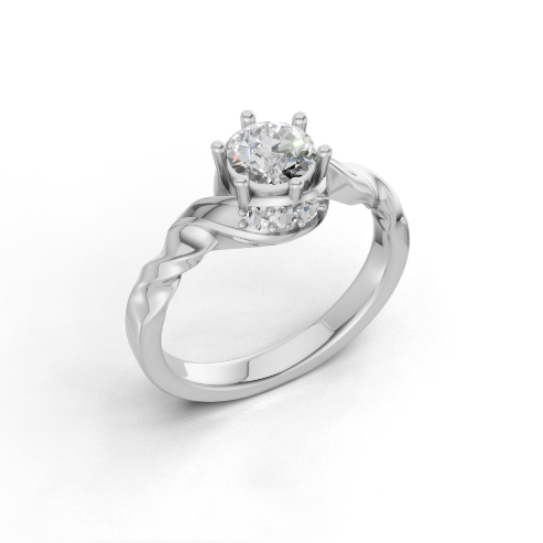 Celestial Vine Side Stone Ring - SJR London Timepiece