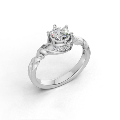Celestial Vine Side Stone Ring - SJR London Timepiece