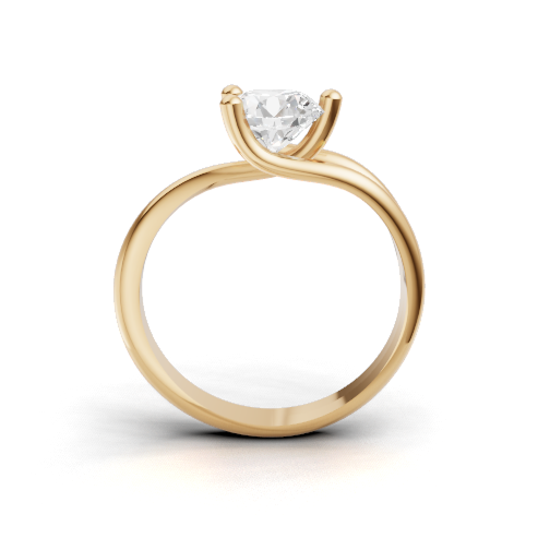 Celine Bypass Solitaire Ring - SJR London Timepiece