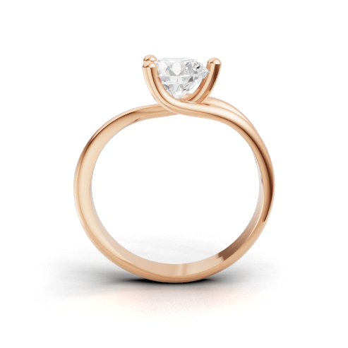 Celine Bypass Solitaire Ring - SJR London Timepiece