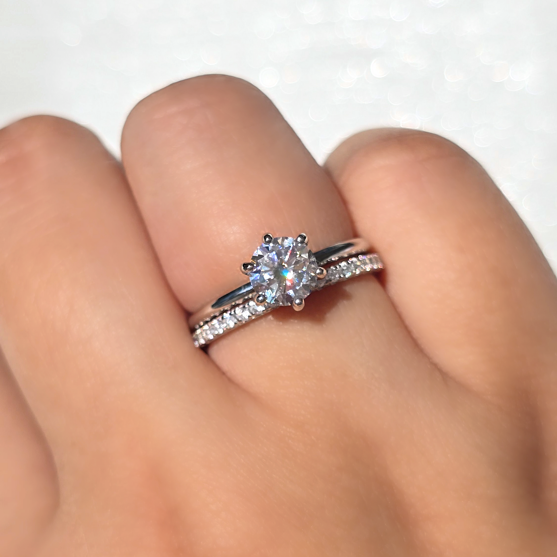 Classic Full Eternity Ring (1.8 mm) in Sterling Silver - SJR London Timepiece
