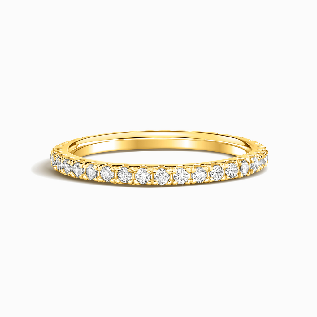 Alliance éternité classique (1,8 mm) en vermeil 18 carats