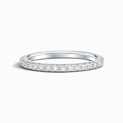Classic Full Eternity Ring (1.8 mm) in Sterling Silver - SJR London Timepiece