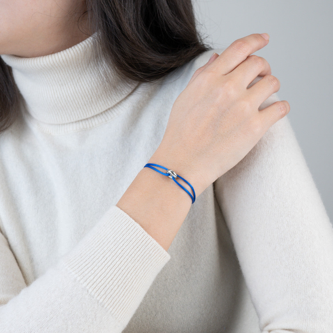 Bracelet cordon Mini Silver Soho