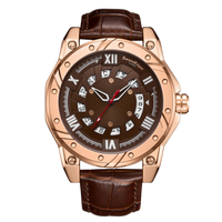 Limited Edition Swan & Edgar Hand Assembled Engineer Automatic Brown - SJR London Timepiece