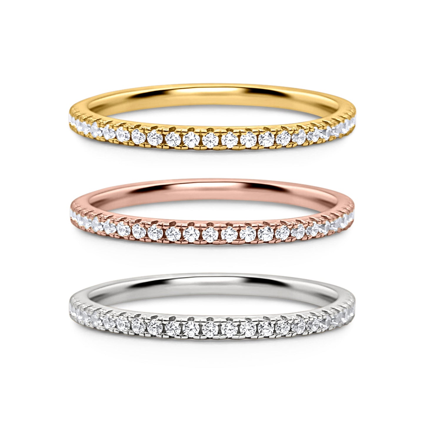 Essential Eternity Stacking Ring Set - SJR London Timepiece
