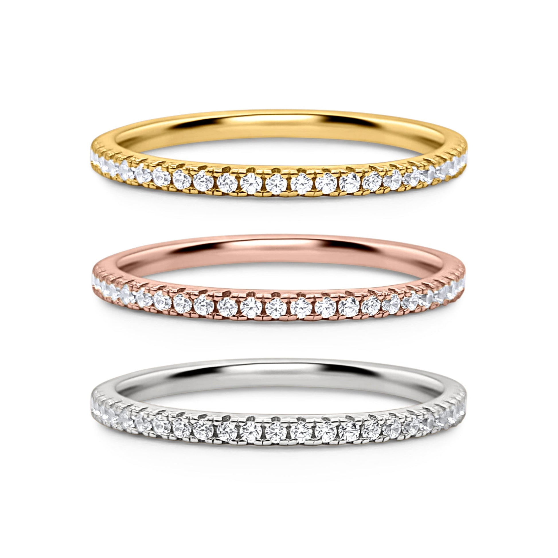 Essential Eternity Stacking Ring Set - SJR London Timepiece