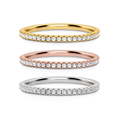 Essential Eternity Stacking Ring Set - SJR London Timepiece