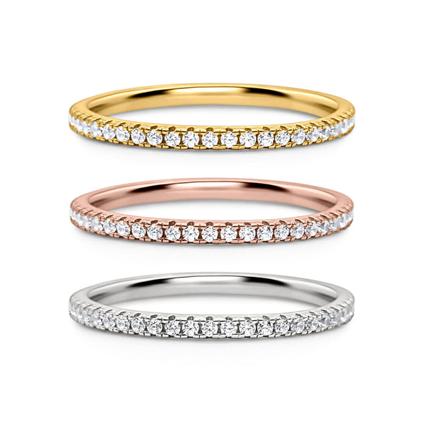 Essential Eternity Stacking Ring Set - SJR London Timepiece