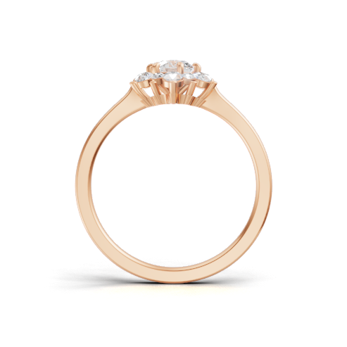 Flora Belle Halo Ring - SJR London Timepiece