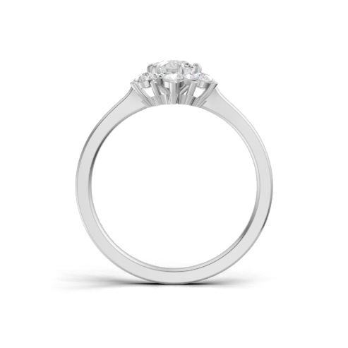 Flora Belle Halo Ring - SJR London Timepiece