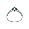 Green Clover Cord Bracelet