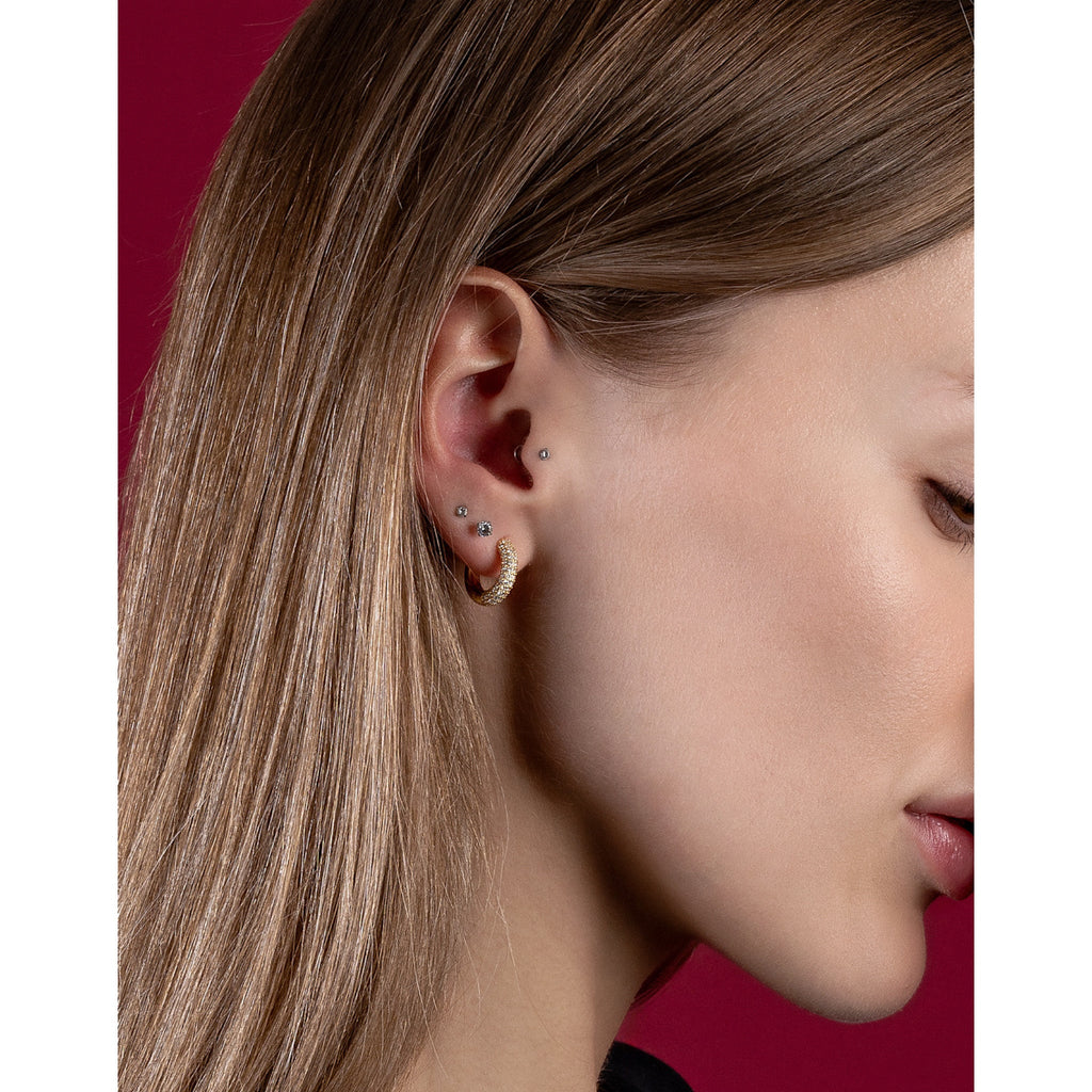 Boucles d'oreilles créoles Soho
