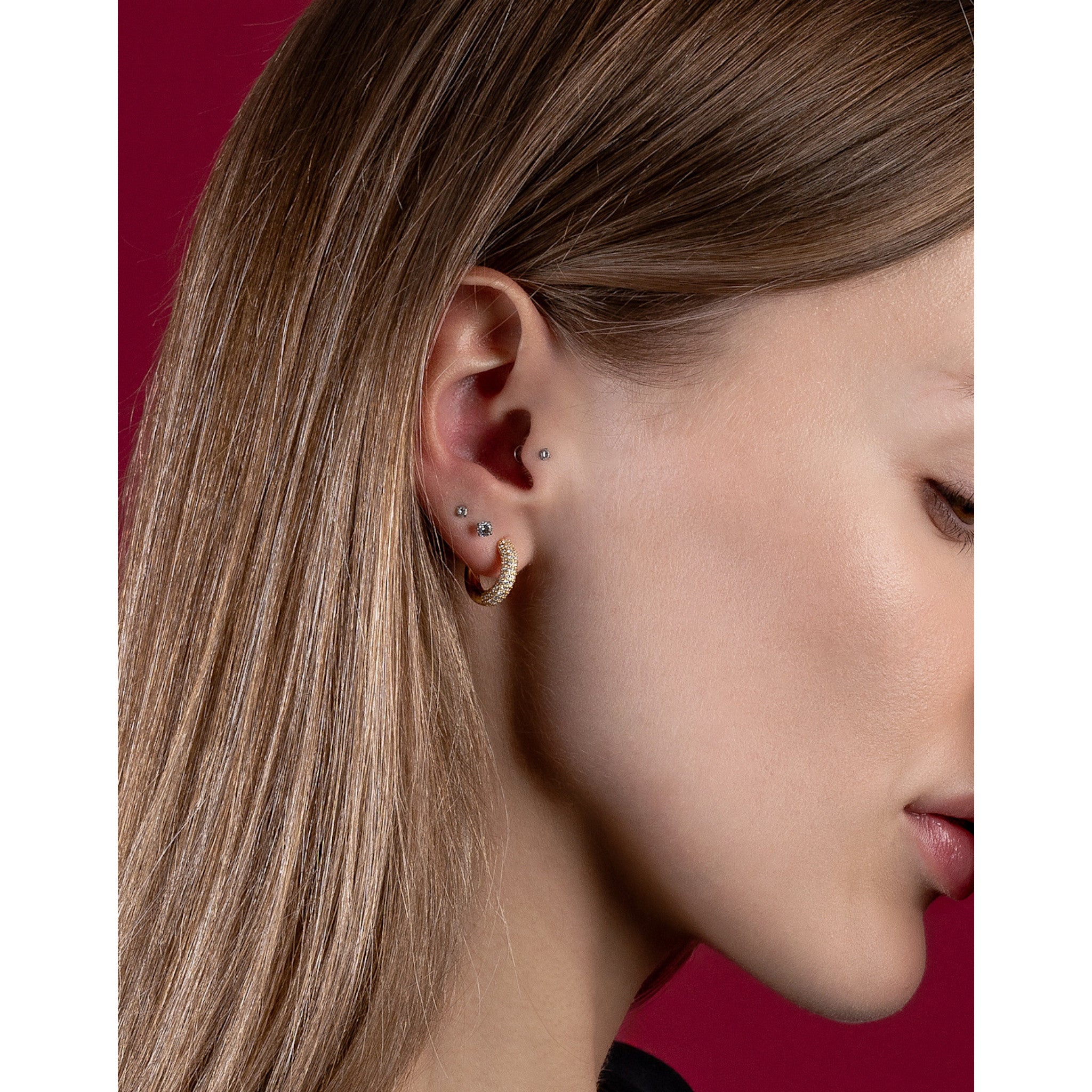 Boucles d'oreilles créoles Soho