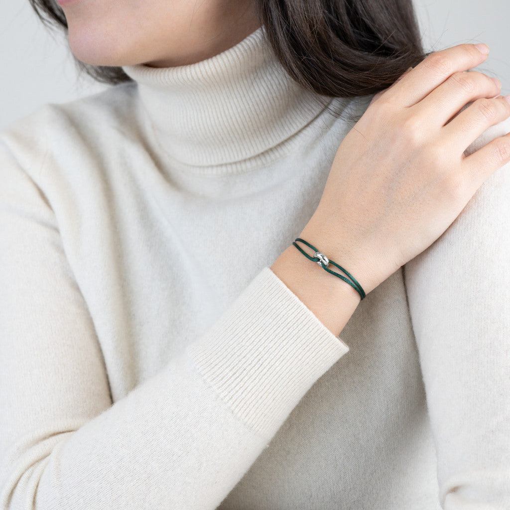 Bracelet cordon Mini Silver Soho