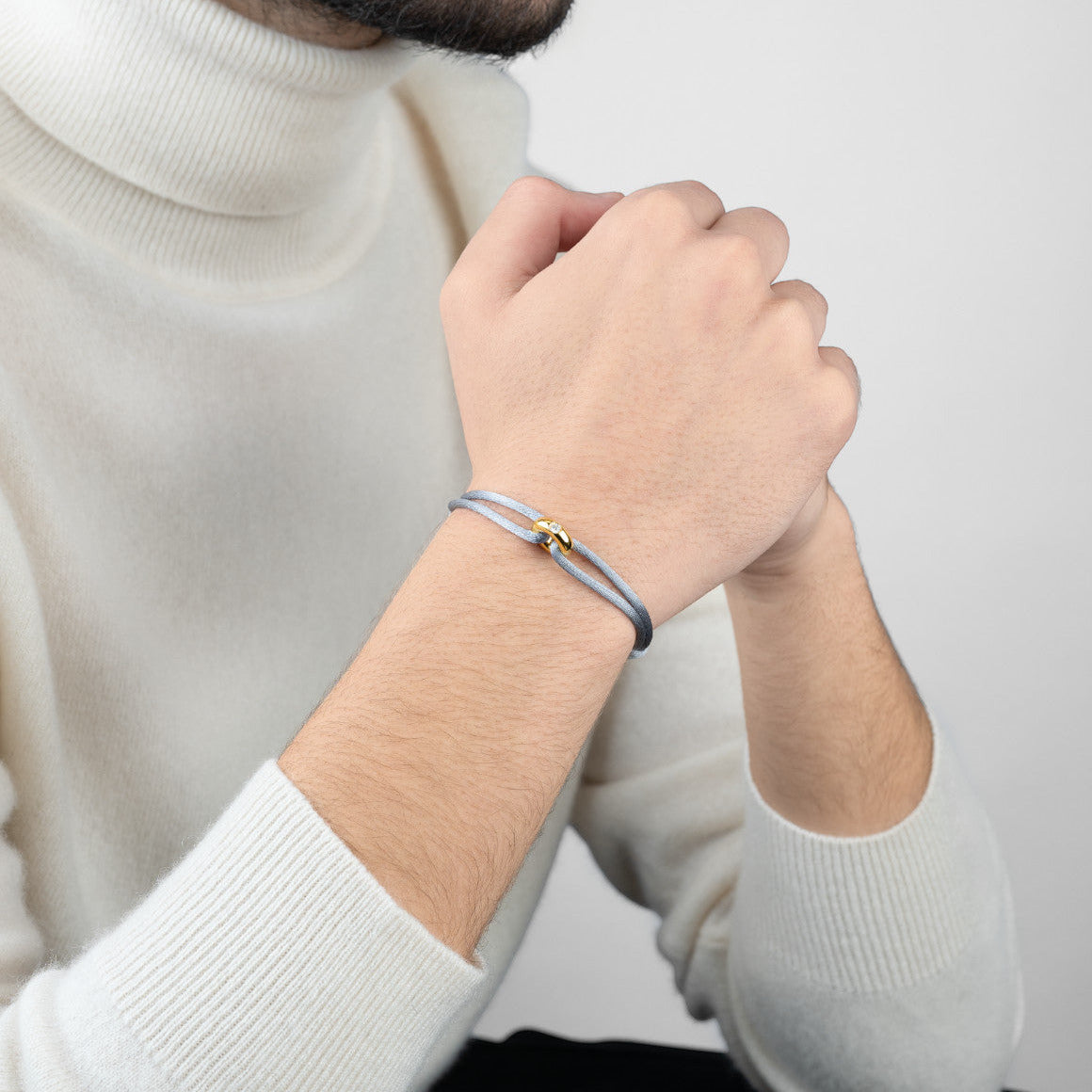 Golden Soho Diamond Cord Bracelet