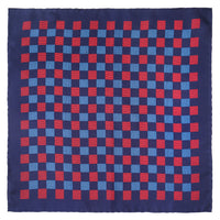 Countryside Hare (Wool & Silk Mix) Pocket Square In Brown