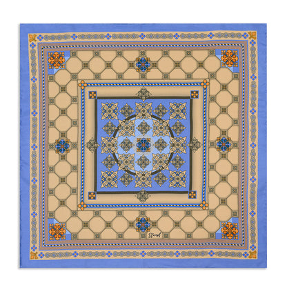 Burlington House Stone Pocket Square