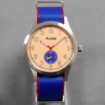 Almond Rifleman Field - Quartz - SJR London Timepiece