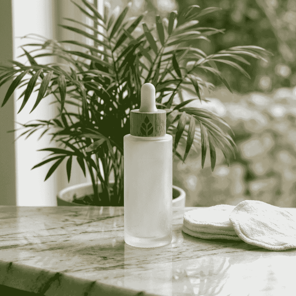 Bamboo Glass Serum Bottle