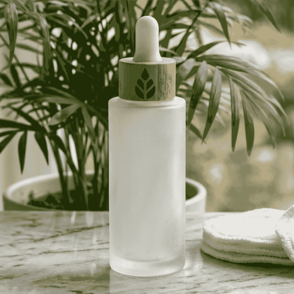 Bamboo Glass Serum Bottle