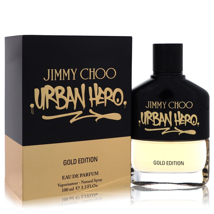Jimmy Choo Urban Hero Gold Edition Eau de Parfum Spray 3.3 oz (100 ml) for Men