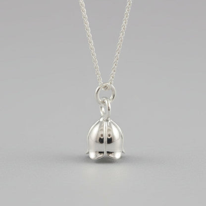 Lily Of The Valley Flower Silver Charm