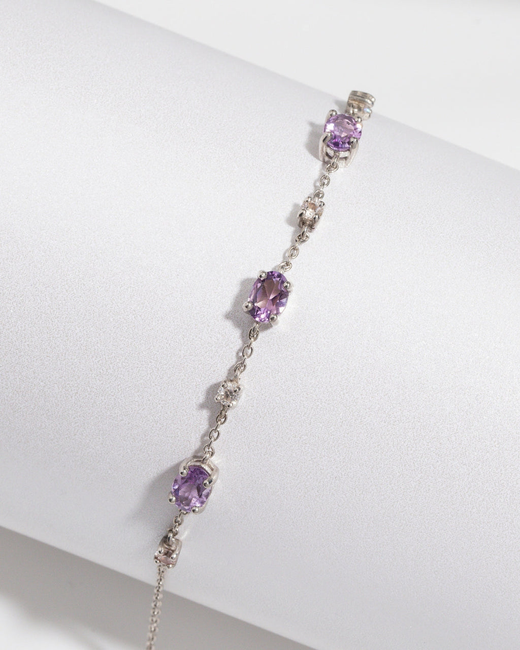 Parure complète - Parure de bijoux en améthyste en argent sterling