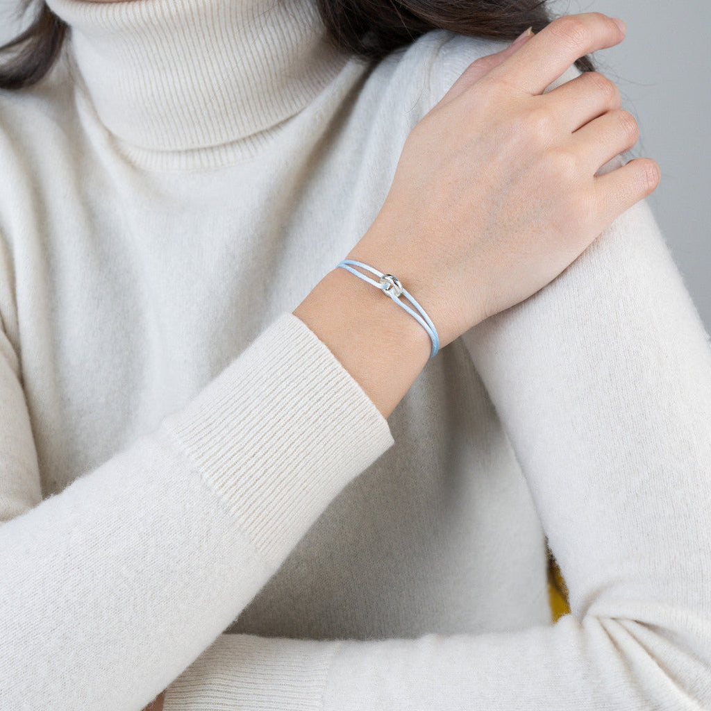 Bracelet cordon Mini Silver Soho