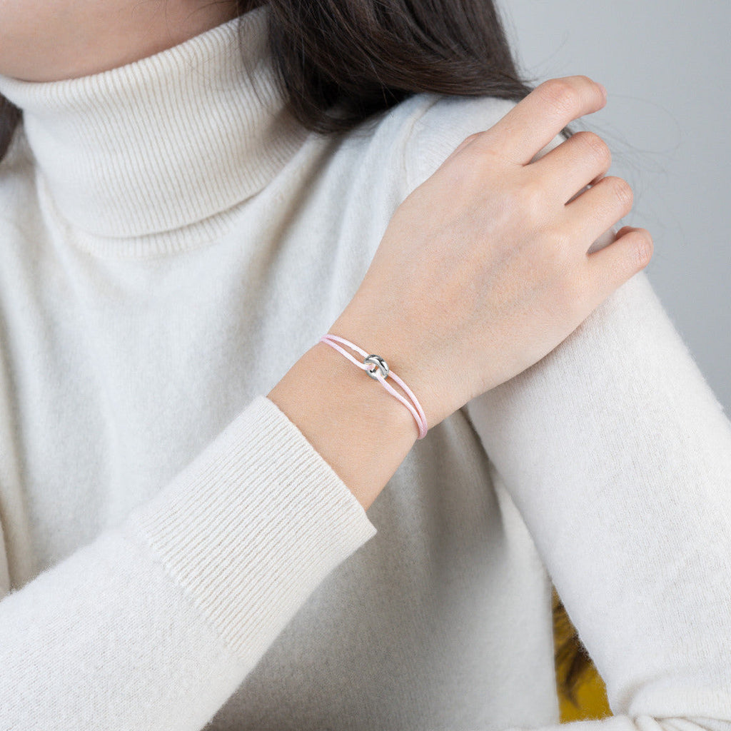 Bracelet cordon Mini Silver Soho