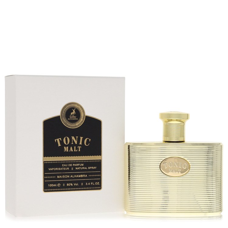Maison Alhambra Tonic Malt Eau De Parfum Spray 3.4 oz (100 ml) for Men