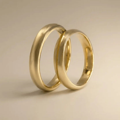 4mm Gold Wedding Band – Classic Orion – 9ct/14ct/18ct Gold