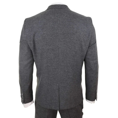 STZ23 - Men's Wool Tweed Suit 3 Piece Authentic 1920s Classic