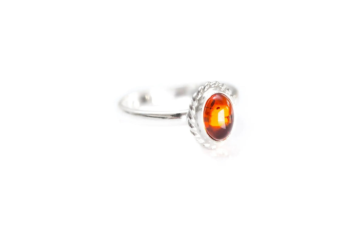 Bague Mini Quintessence Ambrée