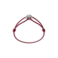Mini Silver Soho Diamond Cord Bracelet