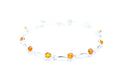 Minimal Cognac Amber Bracelet